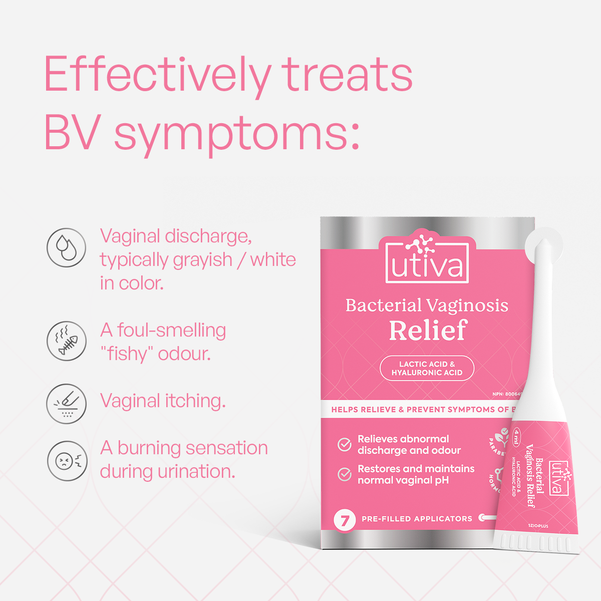 Bacterial Vaginosis Relief – Utiva